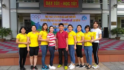 Trường mầm non Ánh Sao hưởng ứng ngày chạy Olympic vì sức khỏe toàn dân và giải chạy báo Hà Nội mới lần thứ  45.